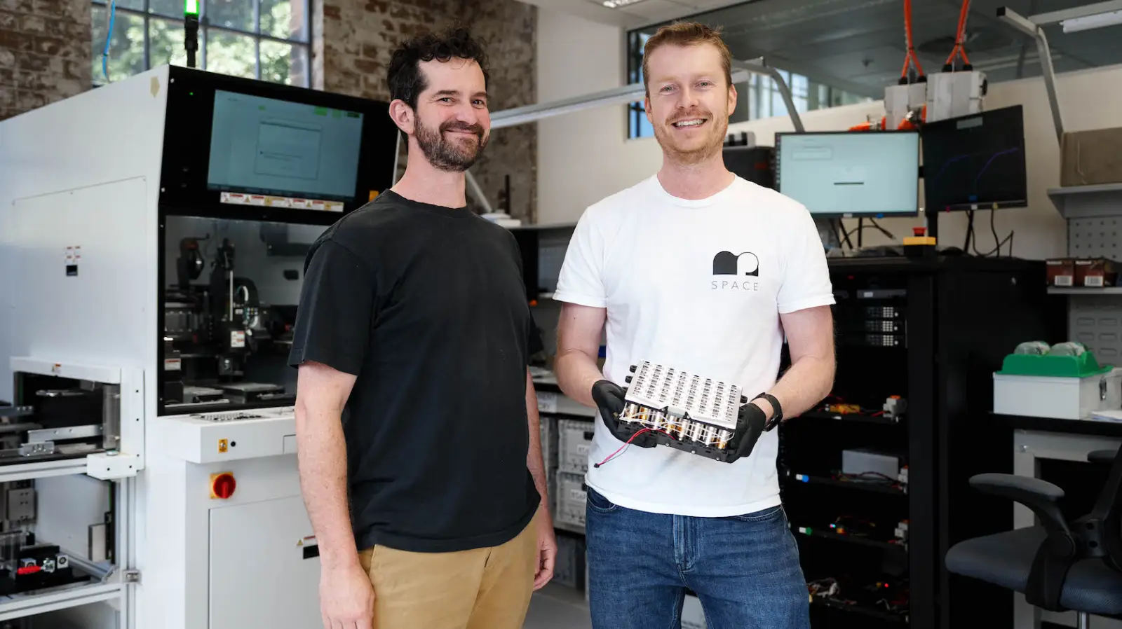 MP Space co-founders Sam Paterson and Jay Manley.