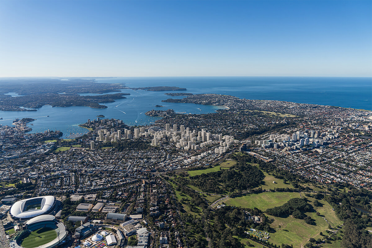 NSW Government artist impression for the Edgecliff-Woollahra rezoning proposal.