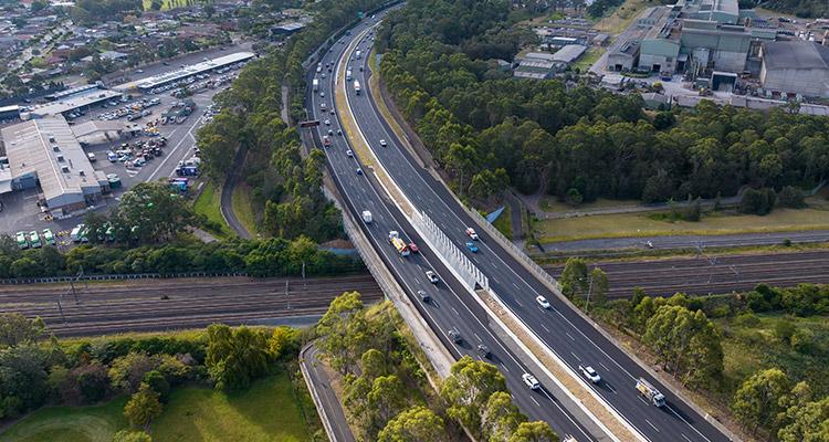 A toll reform image illustrating the NSW motorway tolling update covering the Lane Cove Tunnel, M2 and M7.