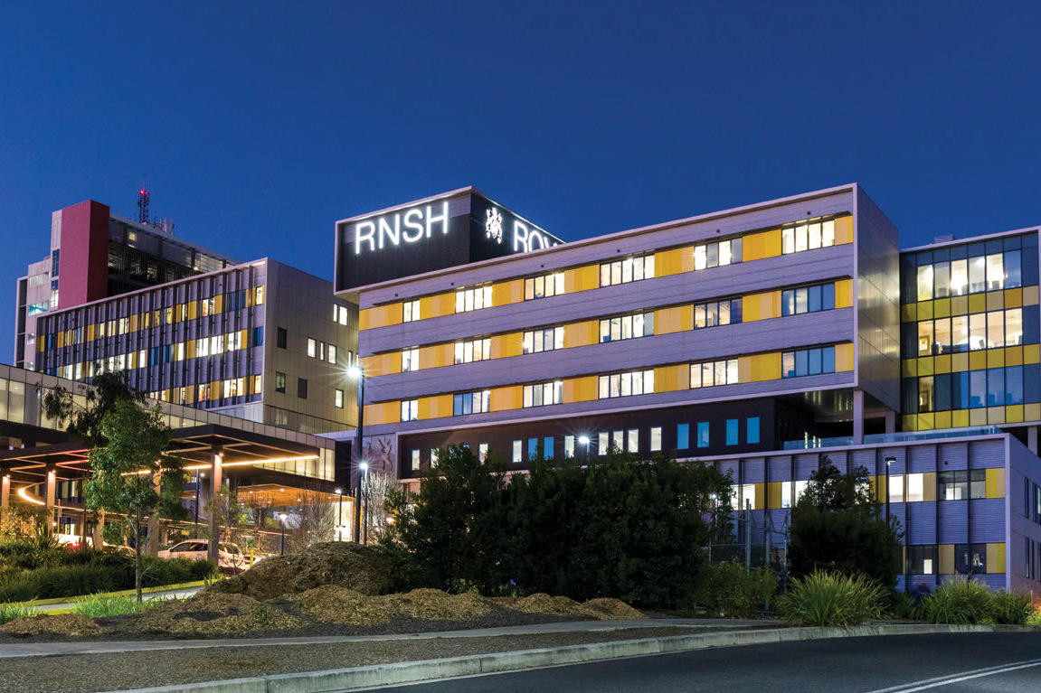 Royal North Shore Hospital, where a new early phase clinical trials unit has opened within the NORTH STAR Van Norton Poche Cancer Trials Centre.
