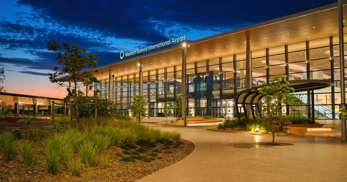 Western Sydney International Airport as cargo test flights move the airport closer to opening operations.