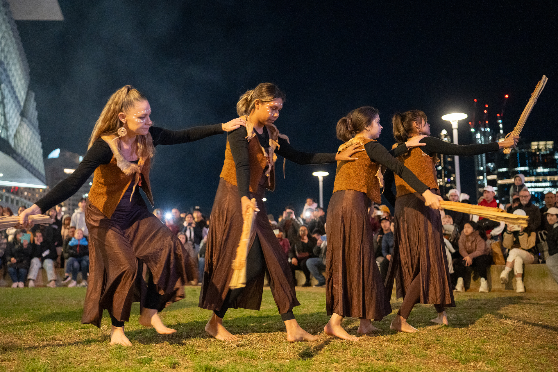 A Darling Harbour NAIDOC smoking ceremony image from the precinct's official event program.