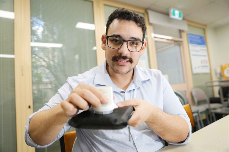 Nicholas Grech is now a young adult diabetes educator at Westmead Hospital after his own Type 1 diabetes diagnosis.