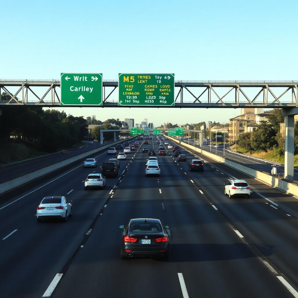 The M5 westbound upgrade corridor. Transport for NSW says work is continuing between Moorebank and Beverly Hills.