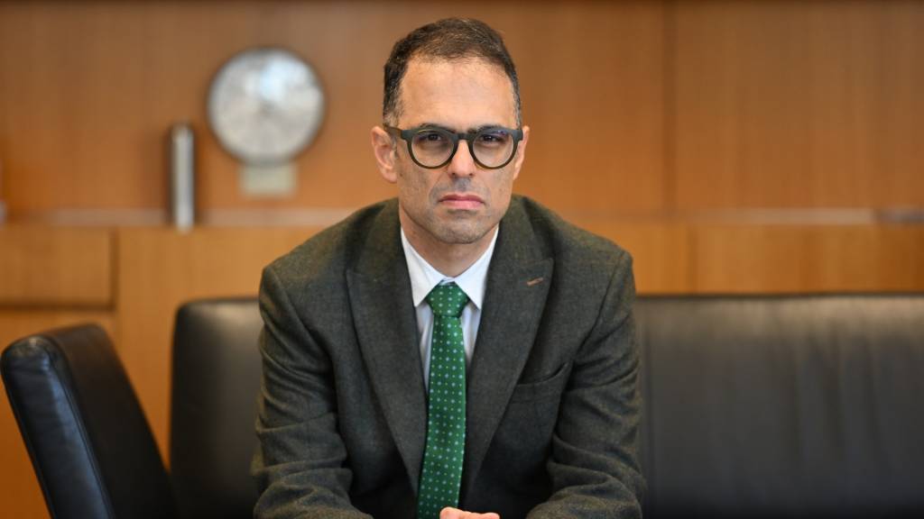 NSW Treasurer Daniel Mookhey ahead of a state budget. The 2026-27 budget includes a new small business advisory program and workers compensation premium relief.