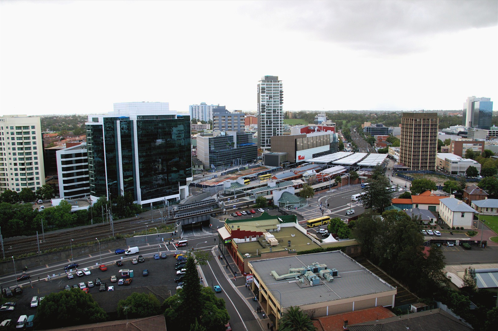 Parramatta CBD, where housing and infrastructure planning pressures are under renewed attention.