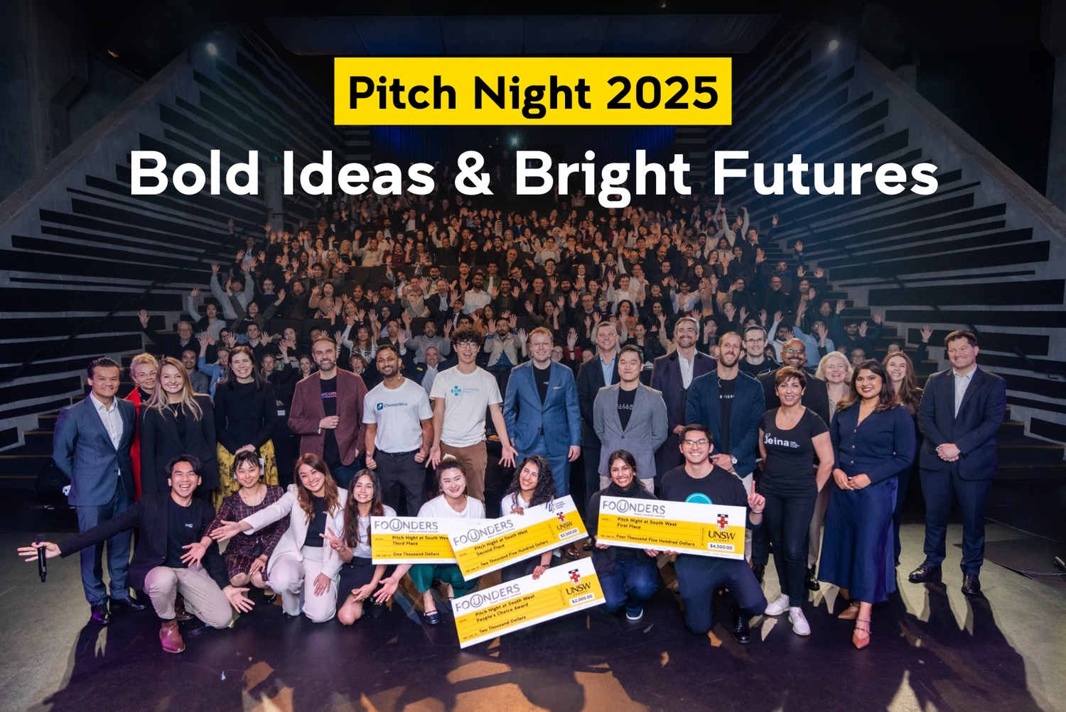 UNSW Founders is promoting Pitch Night South West as a Bankstown event for emerging founders.