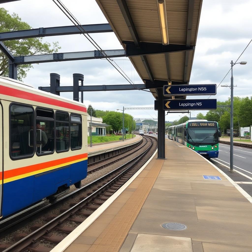 Leppington Station in western Sydney. New bus services are being planned to connect communities with Western Sydney International Airport.