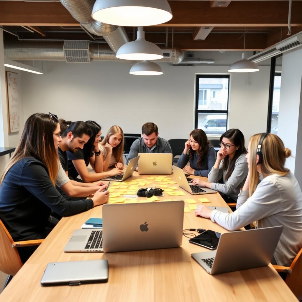 Western Sydney Pre-Accelerator program participants collaborating. The program is designed to help founders and early-stage business owners test and refine ideas.